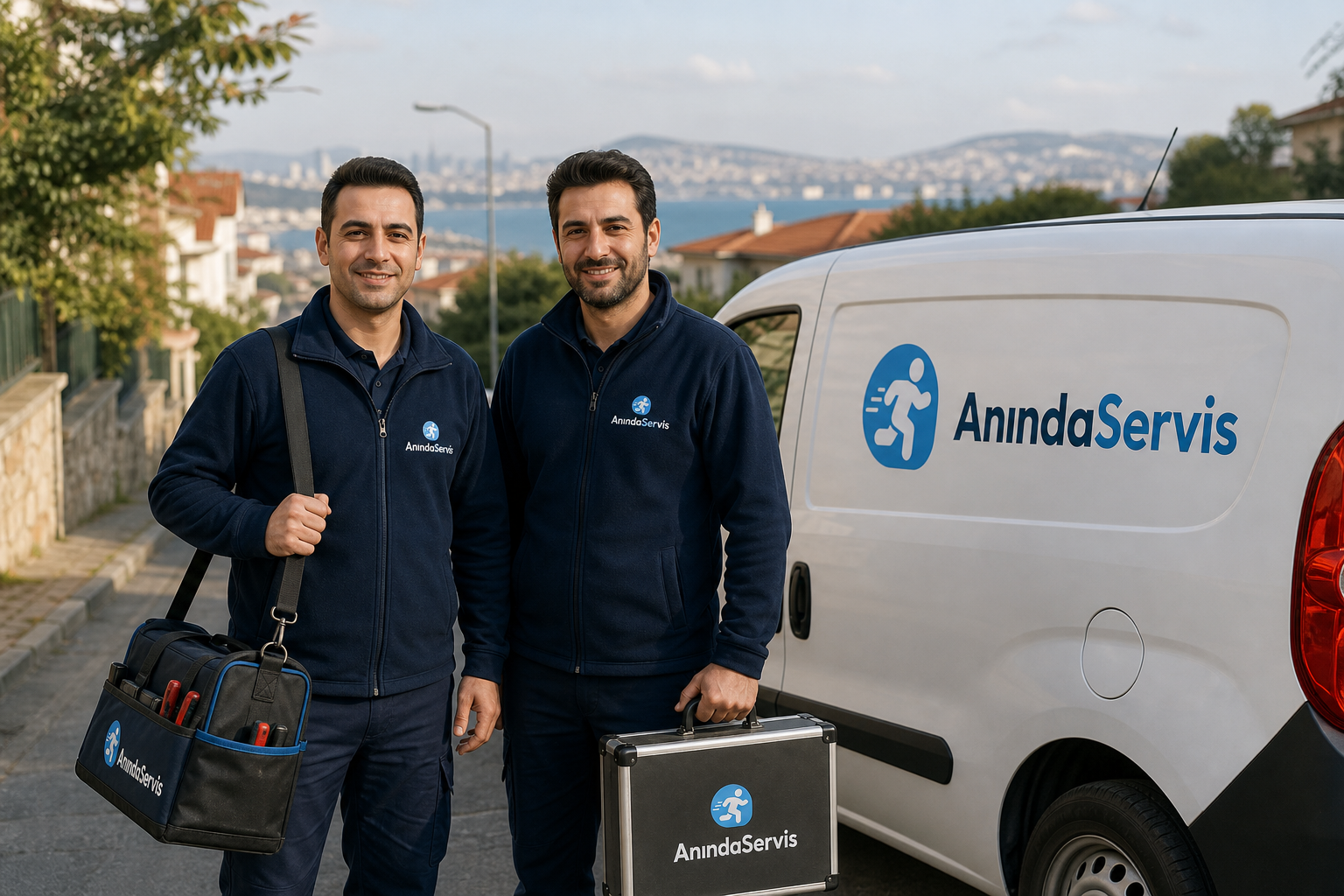 Anında Servis ekip ve servis aracı - Eskişehir Ariston Beyaz Eşya Servisi